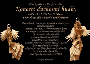 Koncert duchovní hudby