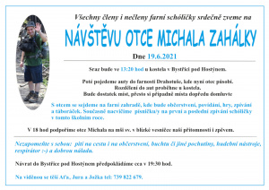 Návštěva P. Michala Zahálky