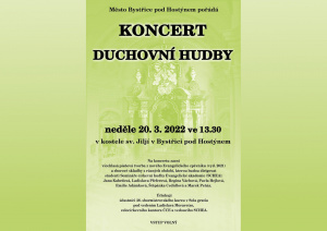 Koncert duchovní hudby